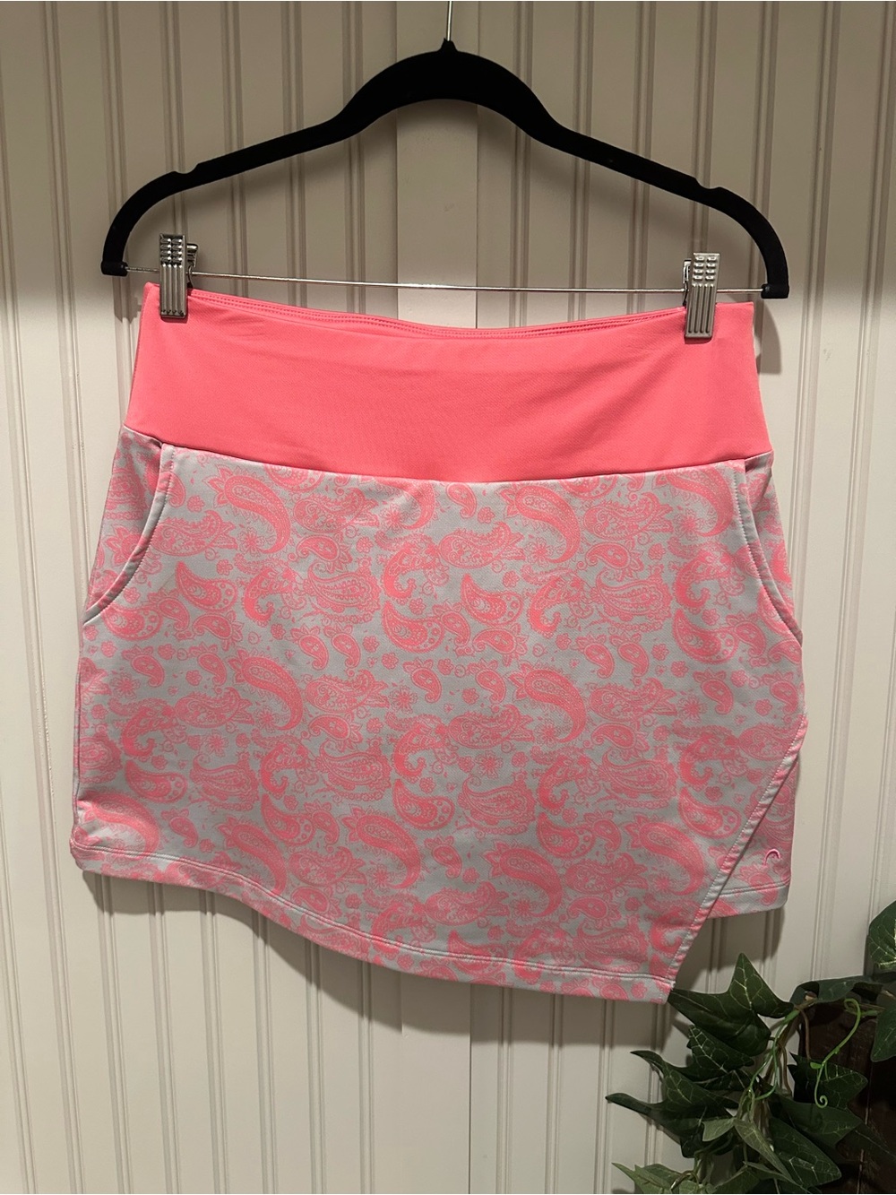 HEAD Golf Pink Paisley Skort - Women’s - Tennis Pickleball GUC Athleisure 💗